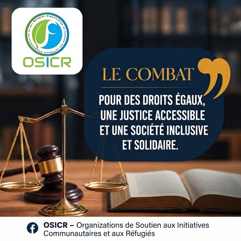 Pour le droits égaux, une justice accessible et une société inclusive et solidaire 
